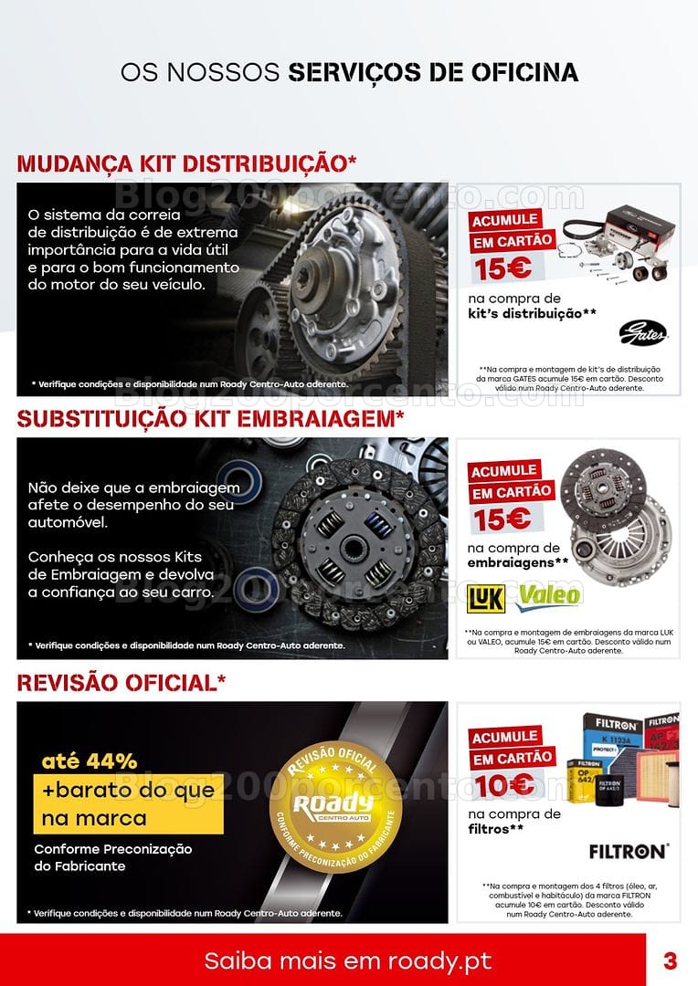 Antevisão Folheto ROADY Promoções até 25 outubro